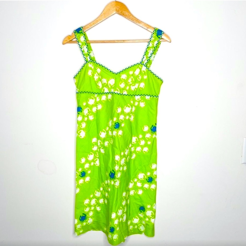 White tag Lilly Pulitzer Crab Dress Sz 6